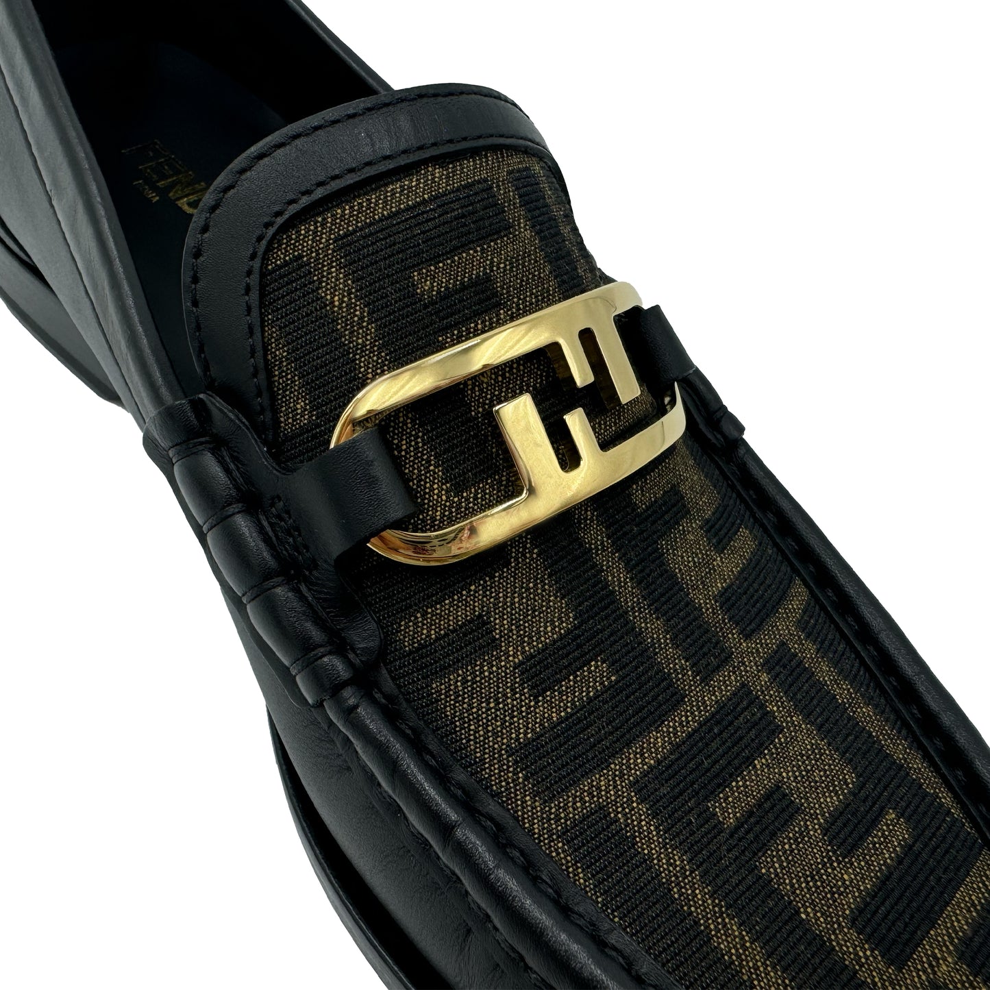 FENDI O'LOCK LOAFERS