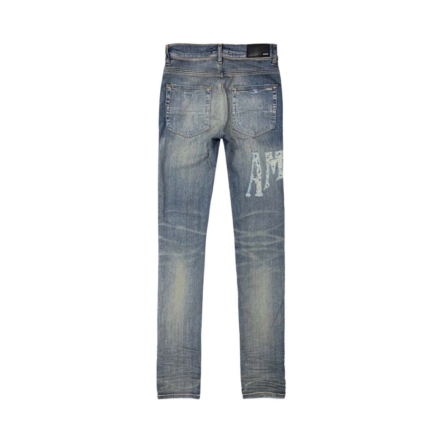 Amiri Jeans With Logo