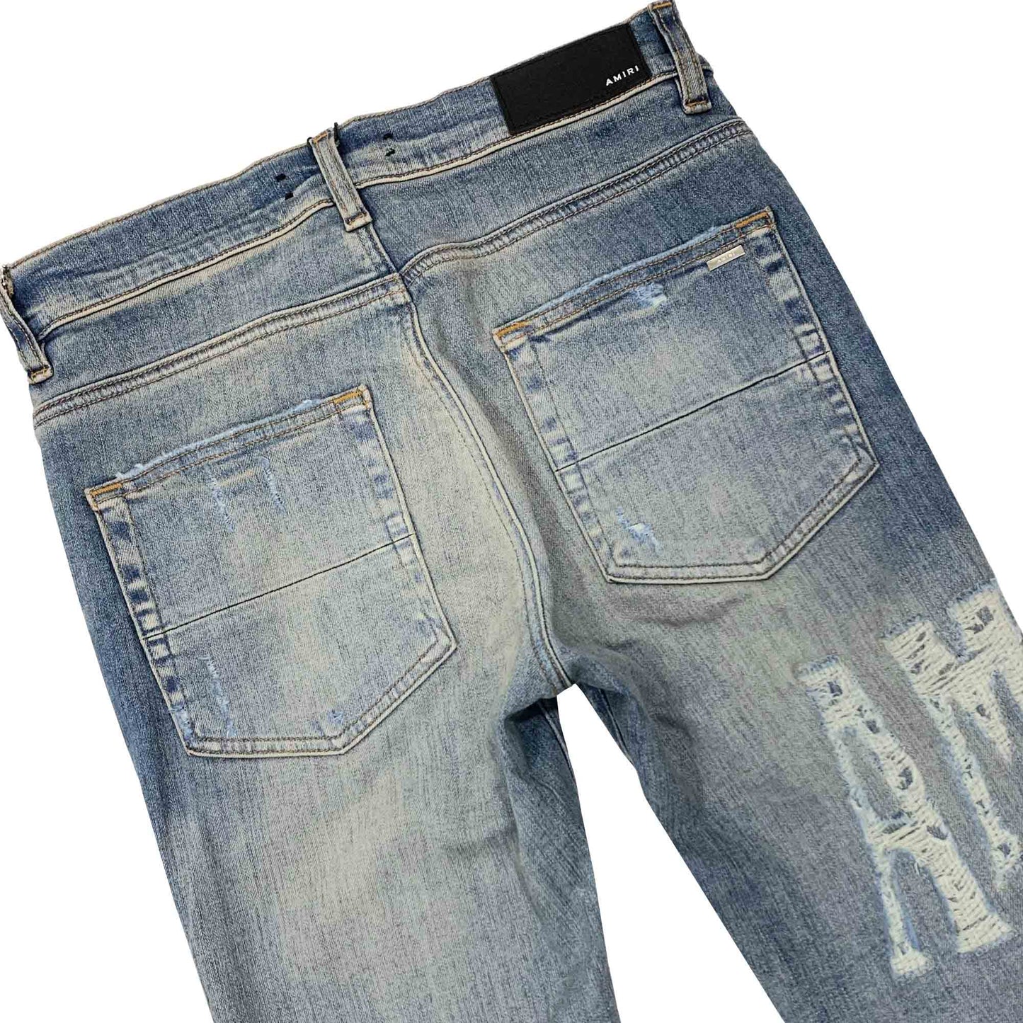 Amiri Jeans With Logo