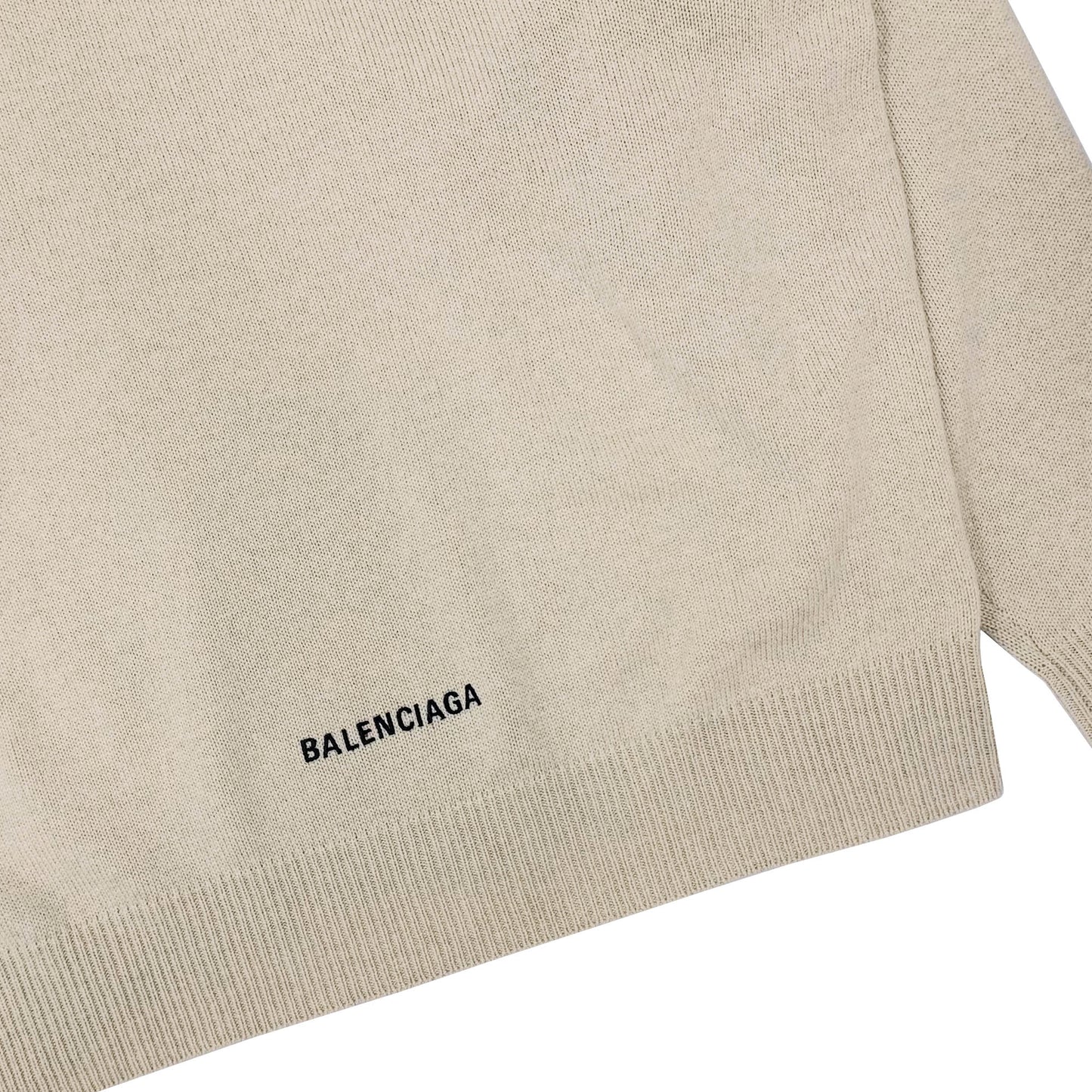 Balenciaga Logo Embroidered Sweater