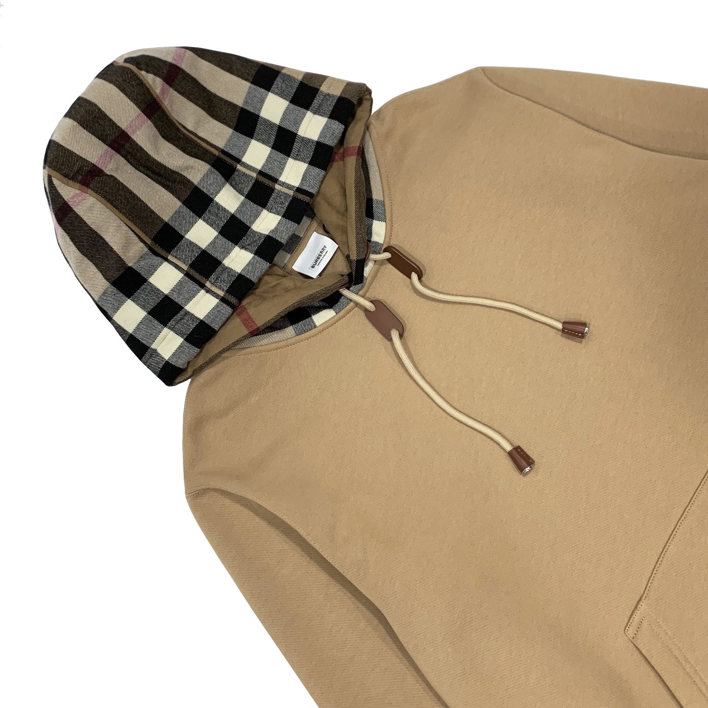 Burberry Check Cotton Hoodie