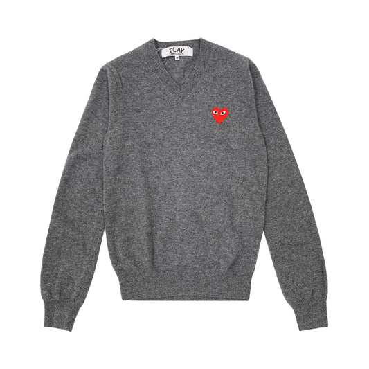 Comme Des Garcons Play heart Logo Jumper