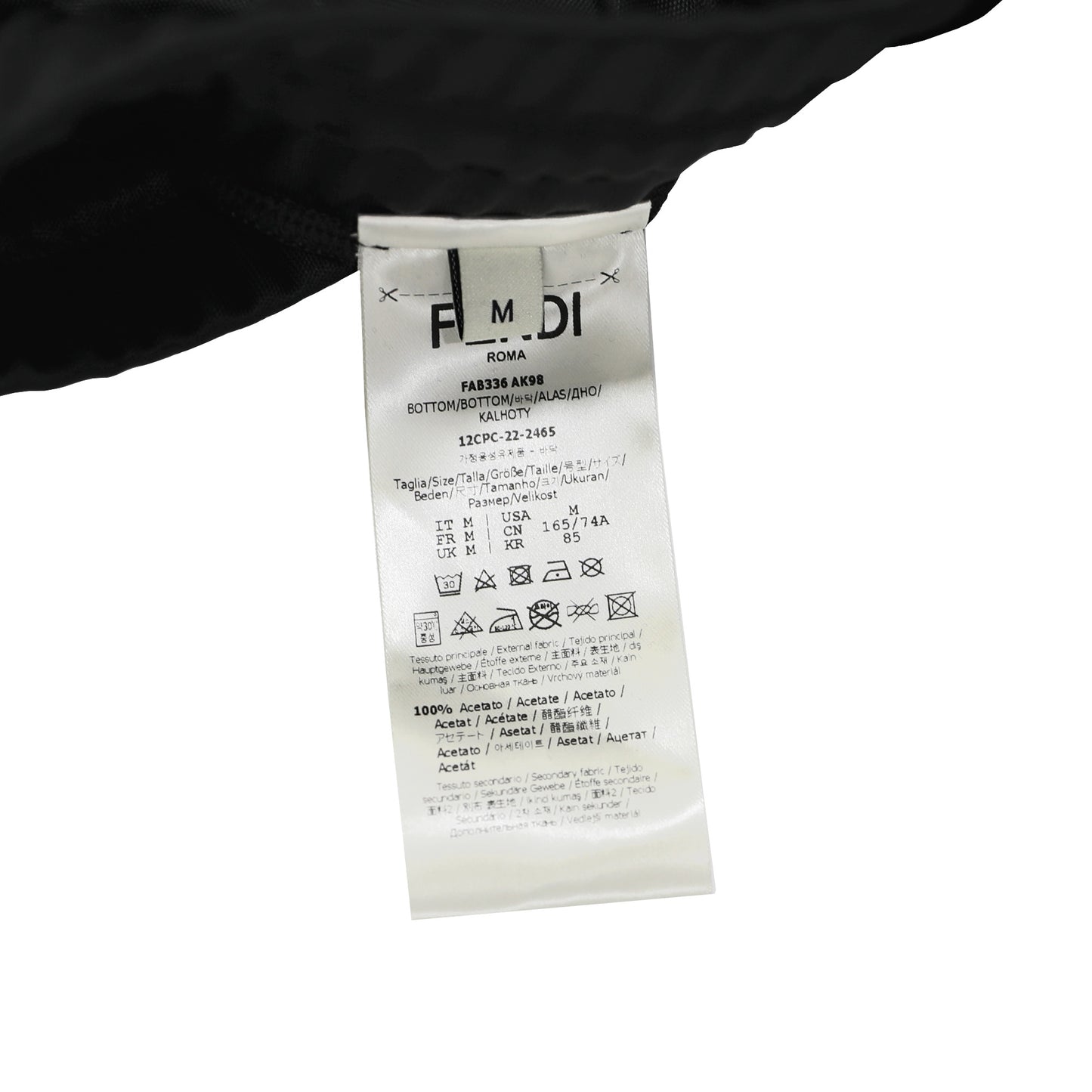 Fendi Acetate Pants