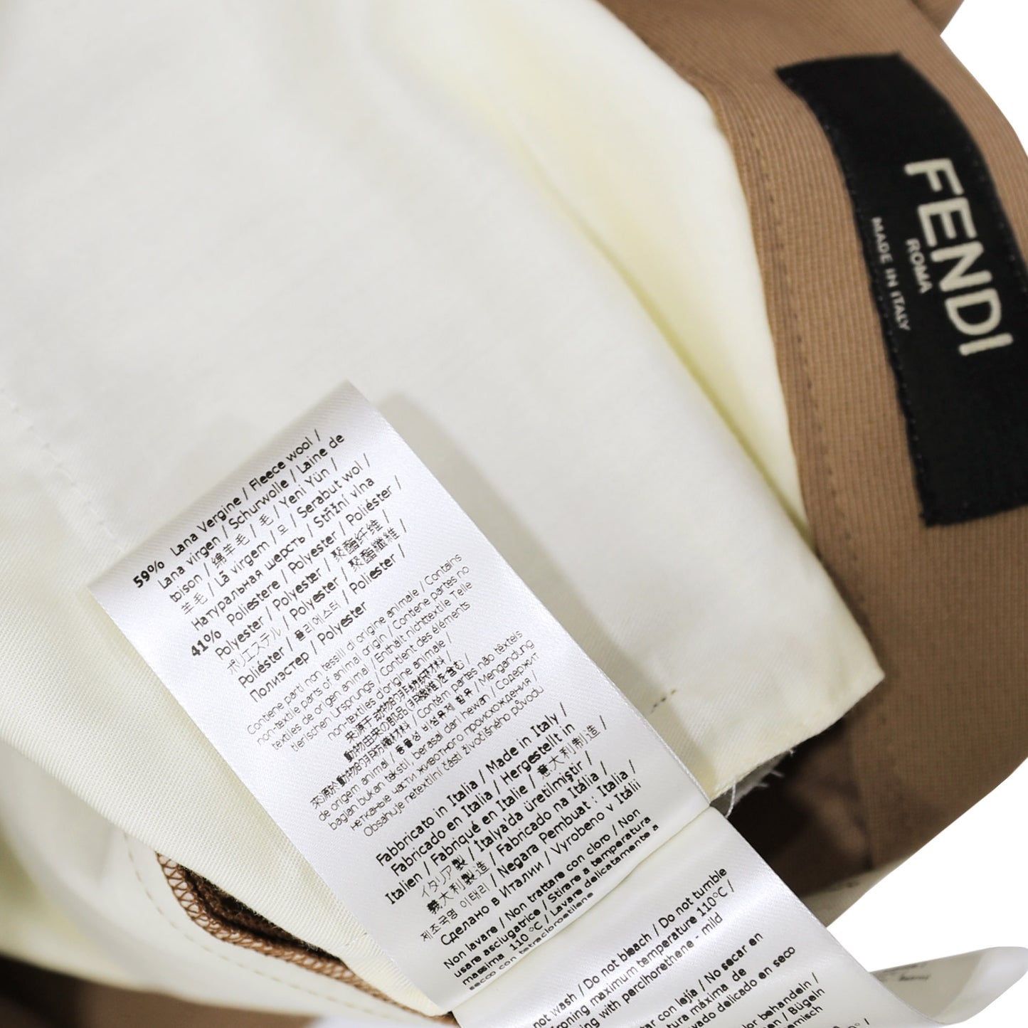 Fendi Wool Trousers