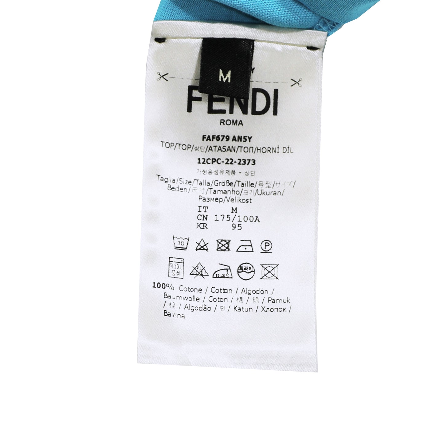Fendi Multicolor Leisure T-shirt