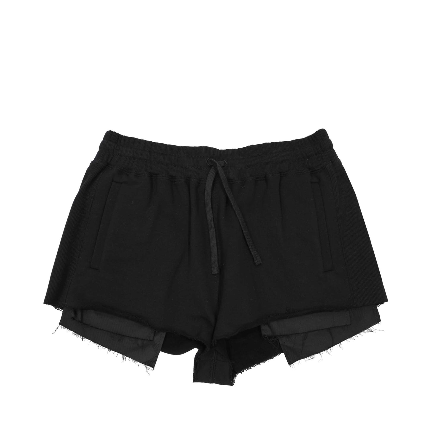 Miu Miu Drawstring Cotton Shorts
