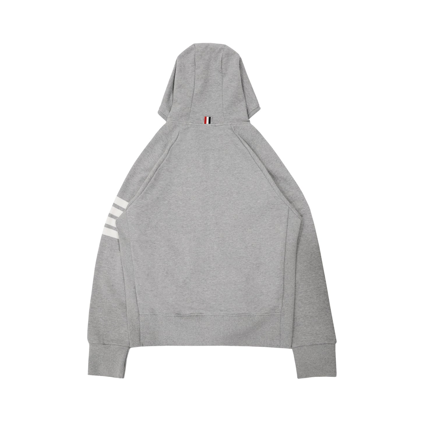 Thom Browne 4-Bar Stripe Zip Up Hoodie
