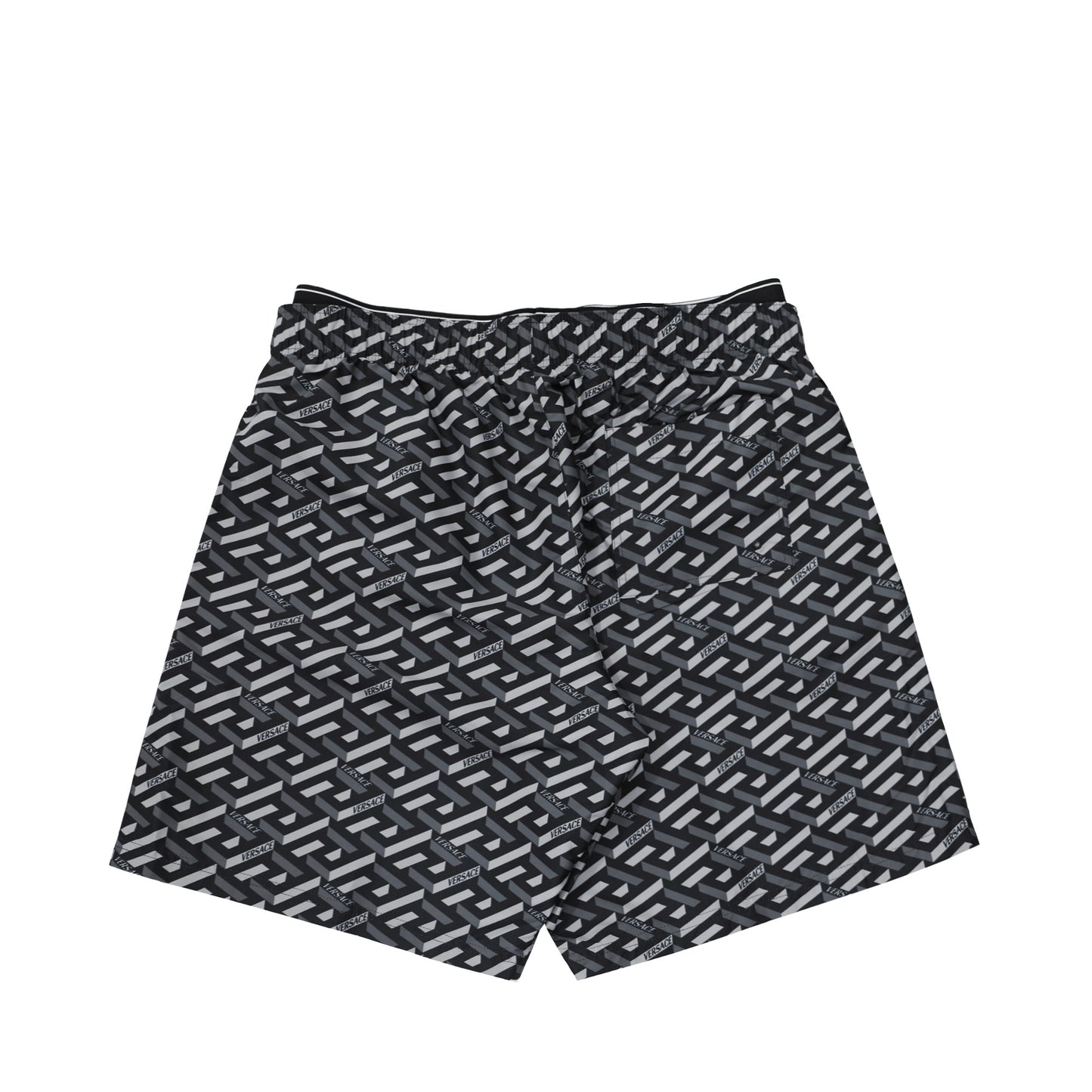 Versace Greca Print Swim Shorts