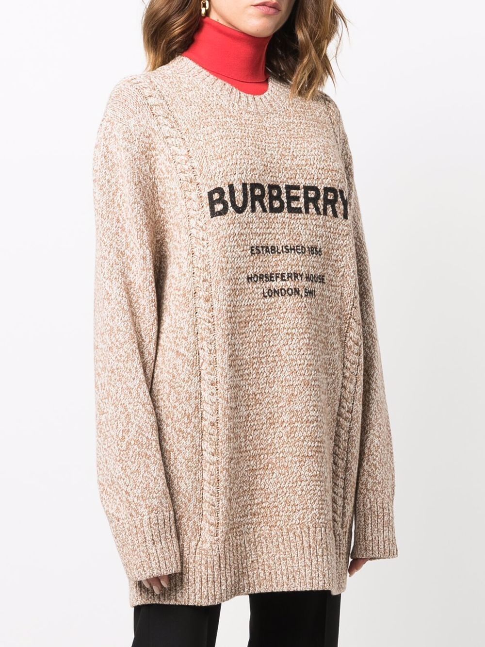 Burberry Mabel Horseferry Logo Sweater | Designer code: 8042432 | Luxury Fashion Eshop | Lamode.com.hk