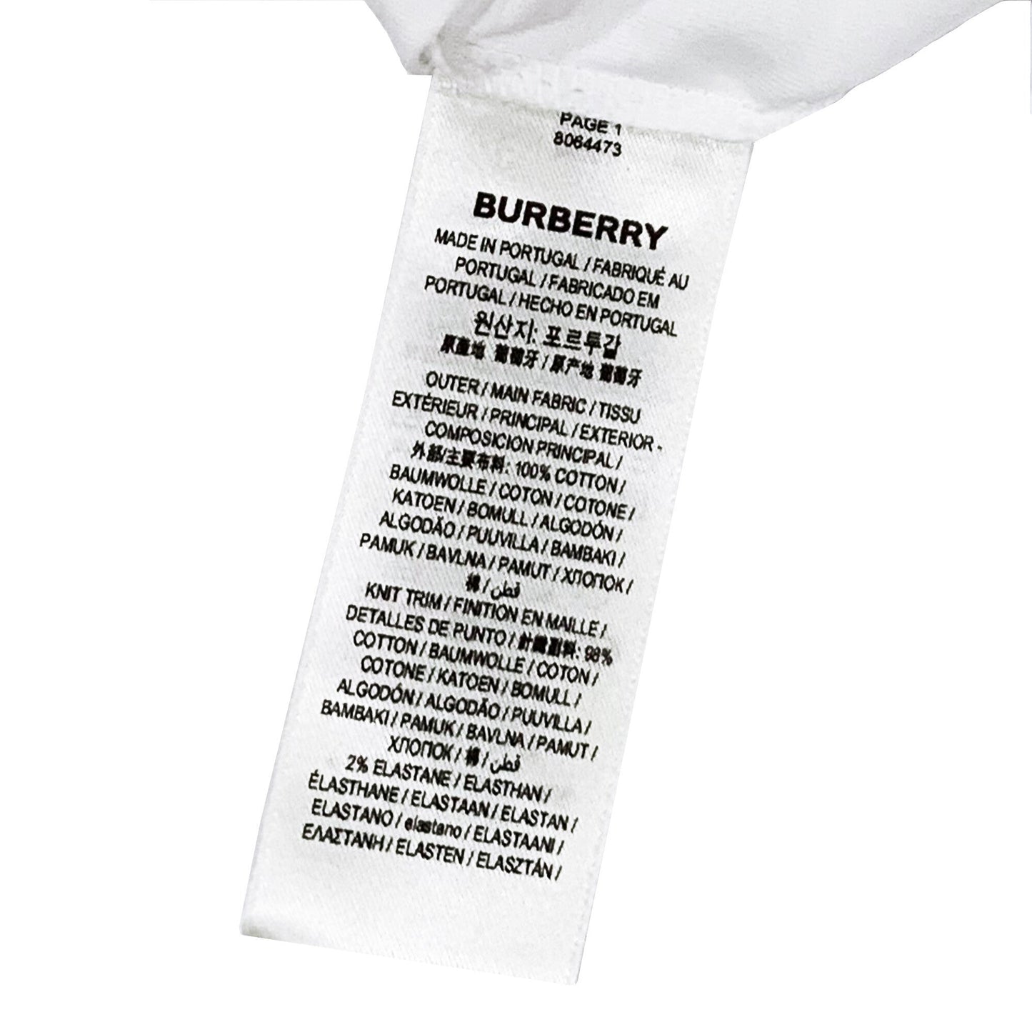 Burberry Horseferry Print T-shirt | Designer code: 8064473 | Luxury Fashion Eshop | Lamode.com.hk