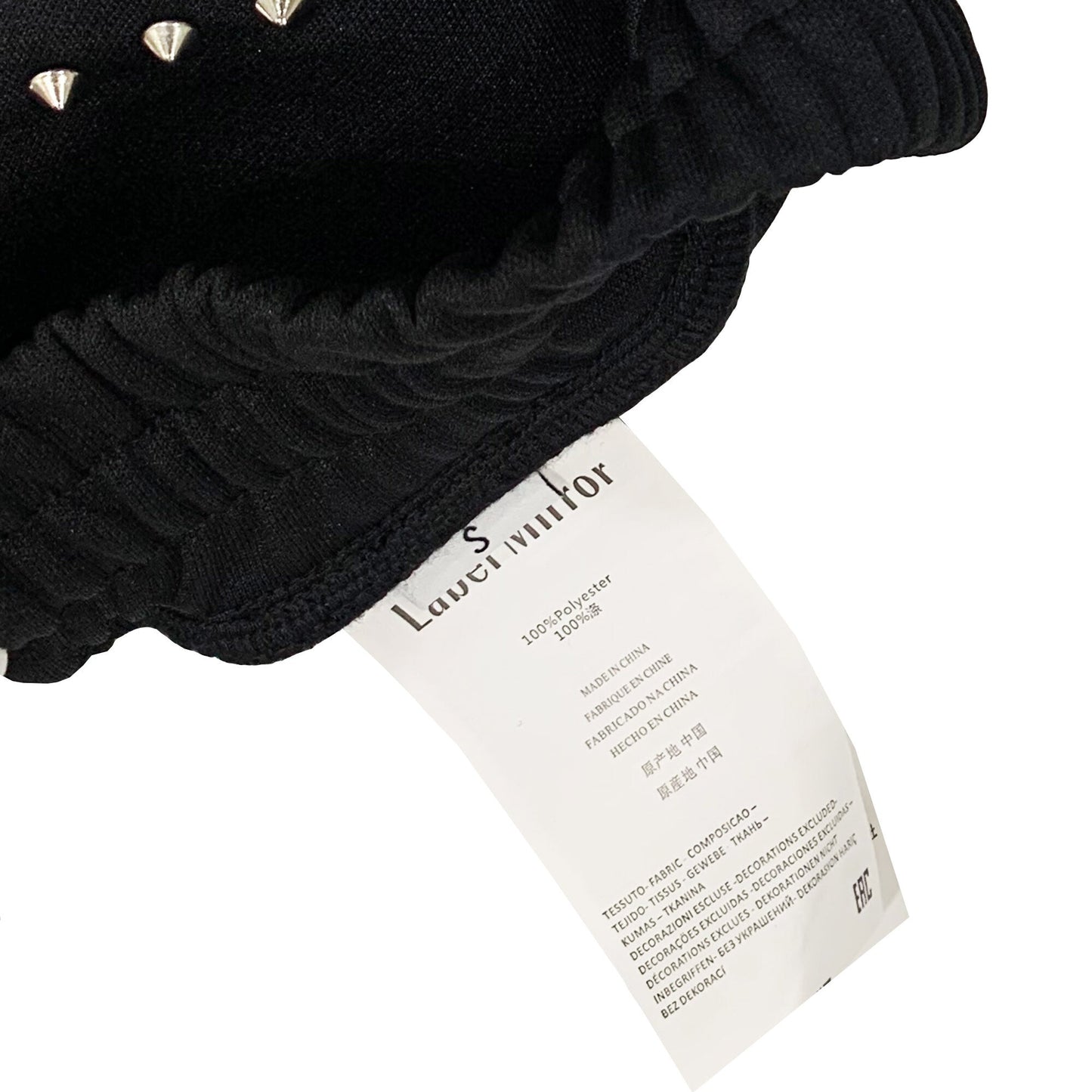 Label Mirror Rivet Detail Sweatpants | Designer code: LM2022FW051 | Luxury Fashion Eshop | Lamode.com.hk
