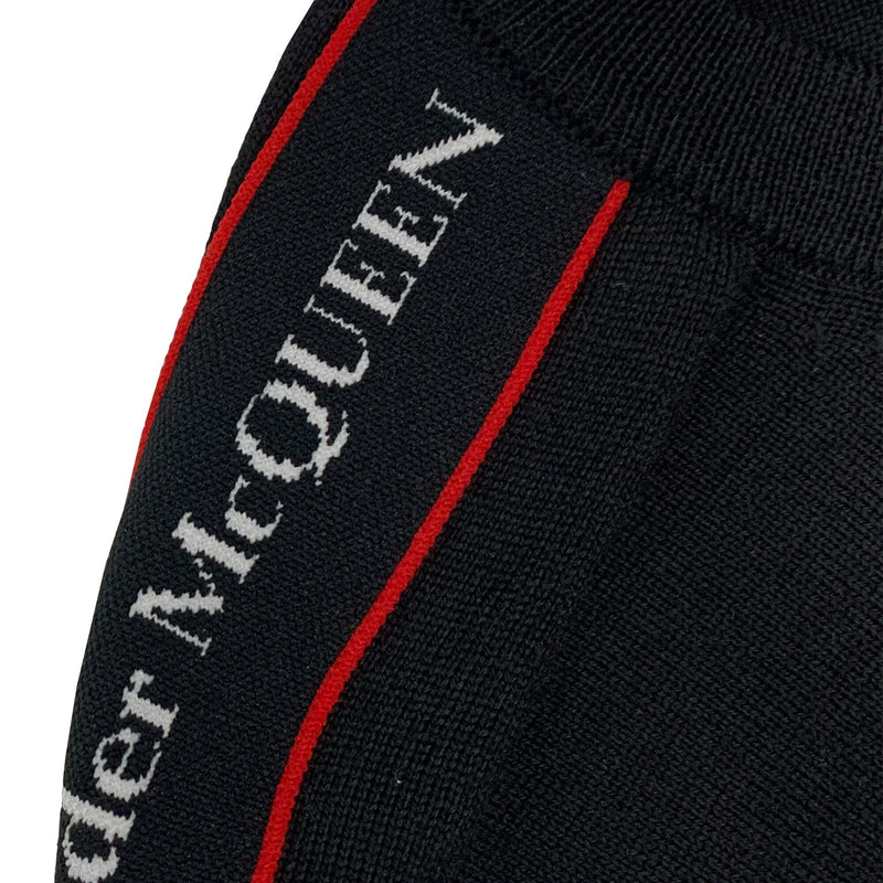Alexander McQueen Logo Tape Sweater | Designer code: 651188Q1XBB  | Luxury Fashion Eshop | Lamode.com.hk