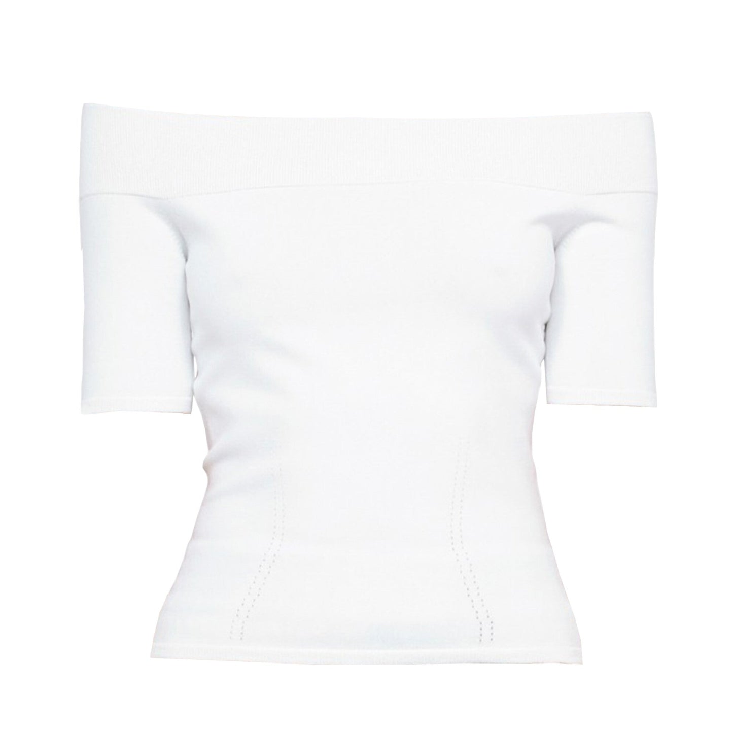 Alexander McQueen Top With Open Shoulders | Designer code: 669510Q1AV4 | Luxury Fashion Eshop | Lamode.com.hk