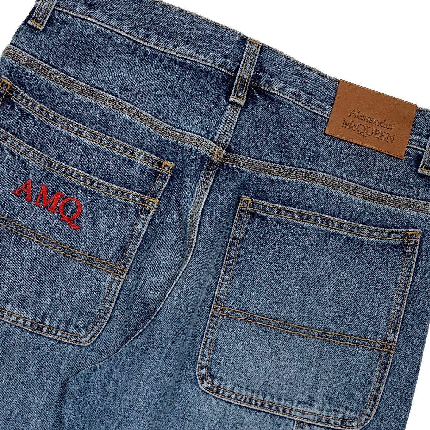 Alexander McQueen Jeans With Logo | Designer code: 726624QUY44 | Luxury Fashion Eshop | Lamode.com.hk