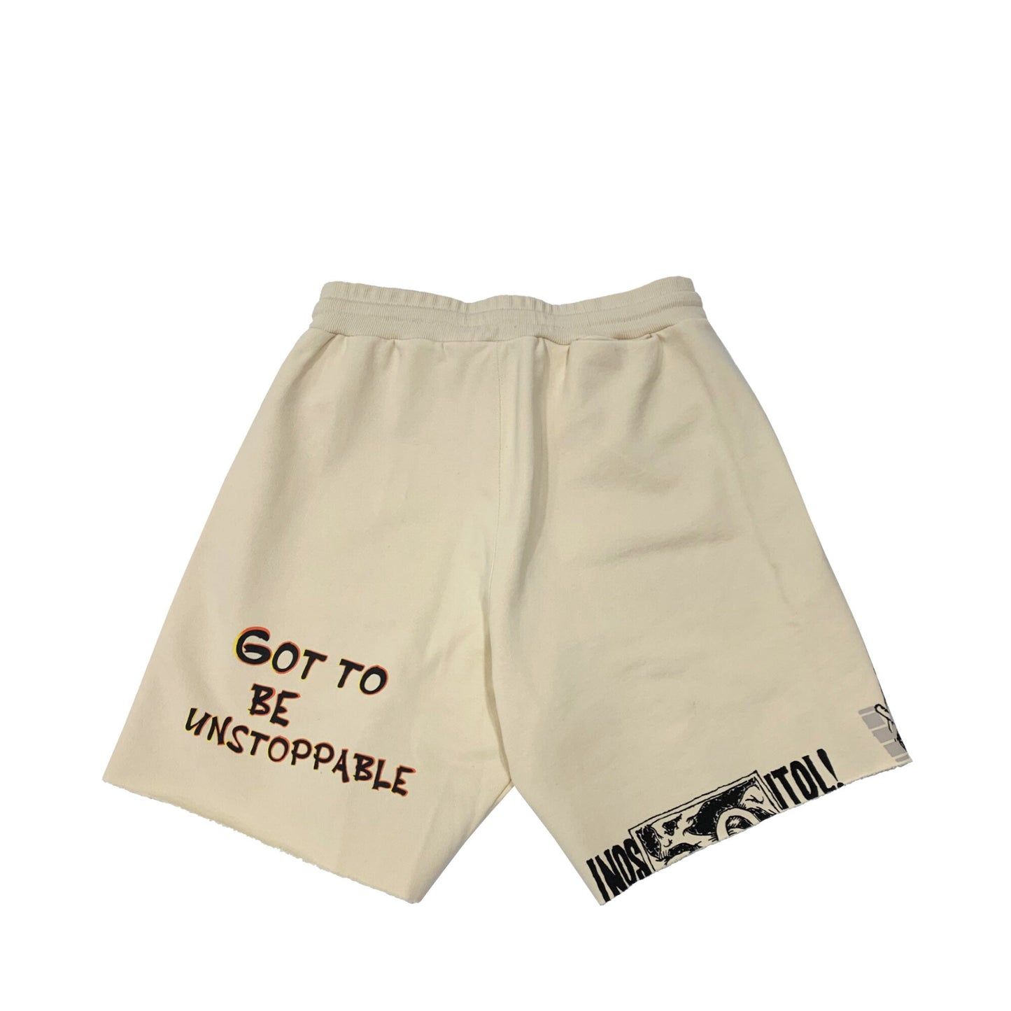 New New Atelier Graphics Logo Print Shorts | Designer code: NNA22SS019 | Luxury Fashion Eshop | Lamode.com.hk