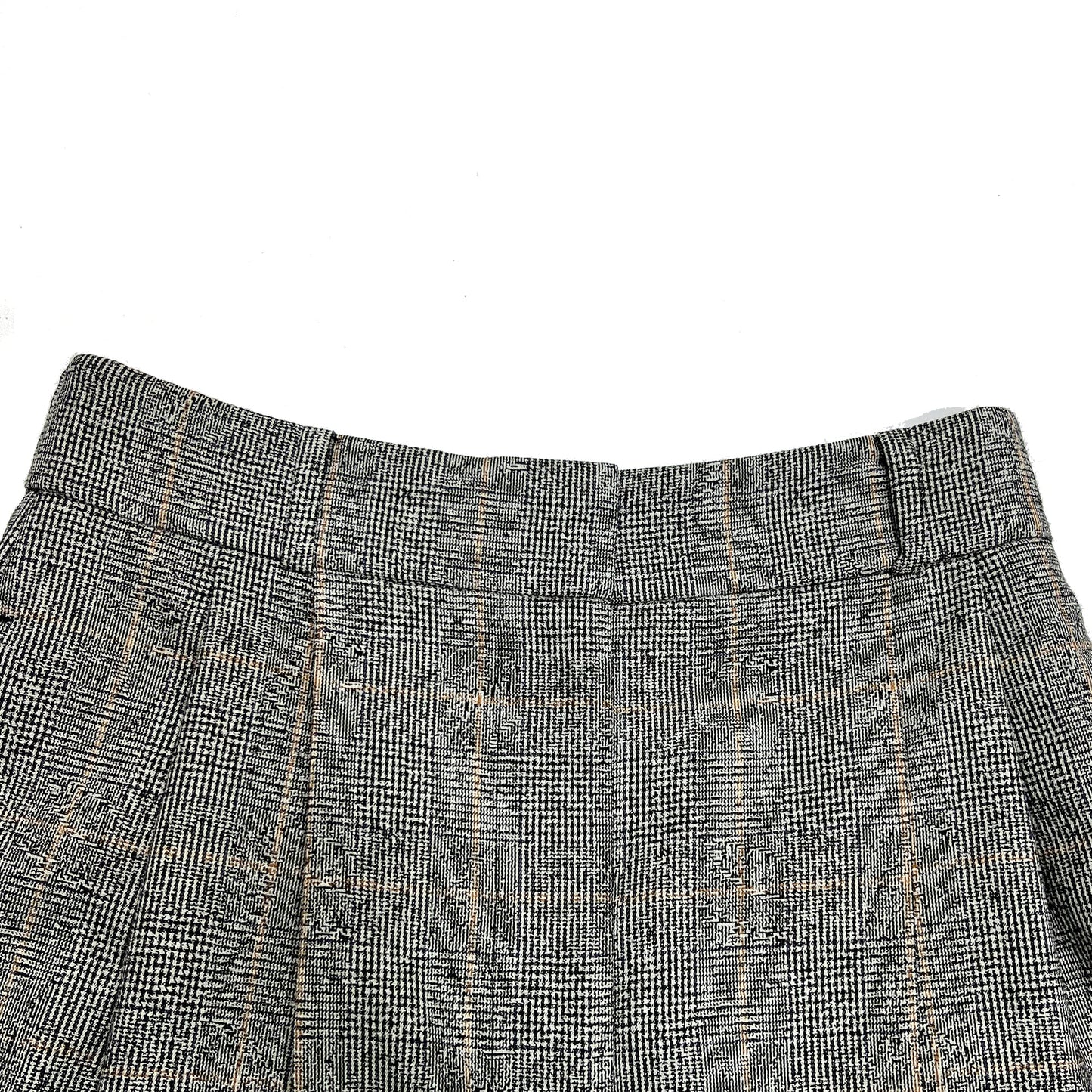 Alexander McQueen Checked High Waisted Shorts | Designer code: 649820QJABO | Luxury Fashion Eshop | Lamode.com.hk