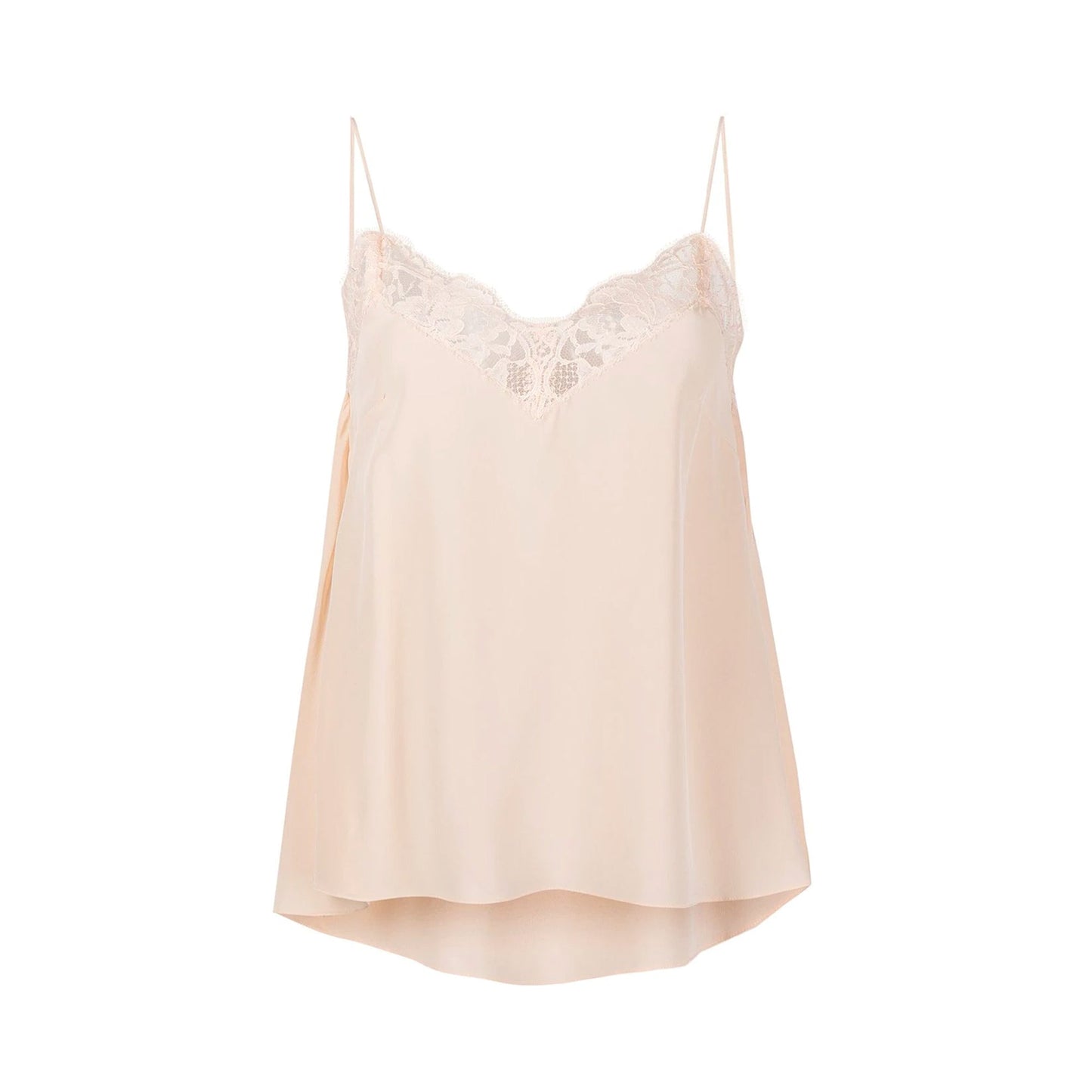 Alexander McQueen Lace Detailing Cami Top | Designer code: 657320QBAAG | Luxury Fashion Eshop | Lamode.com.hk