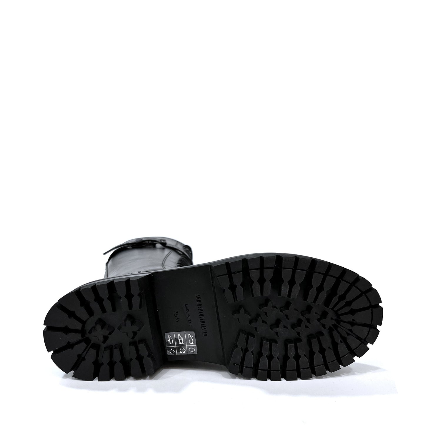 Ann Demeulemeester Buckle Fastening Leather Combat Boots | Designer code: 2102WC04390 | Luxury Fashion Eshop | Lamode.com.hk