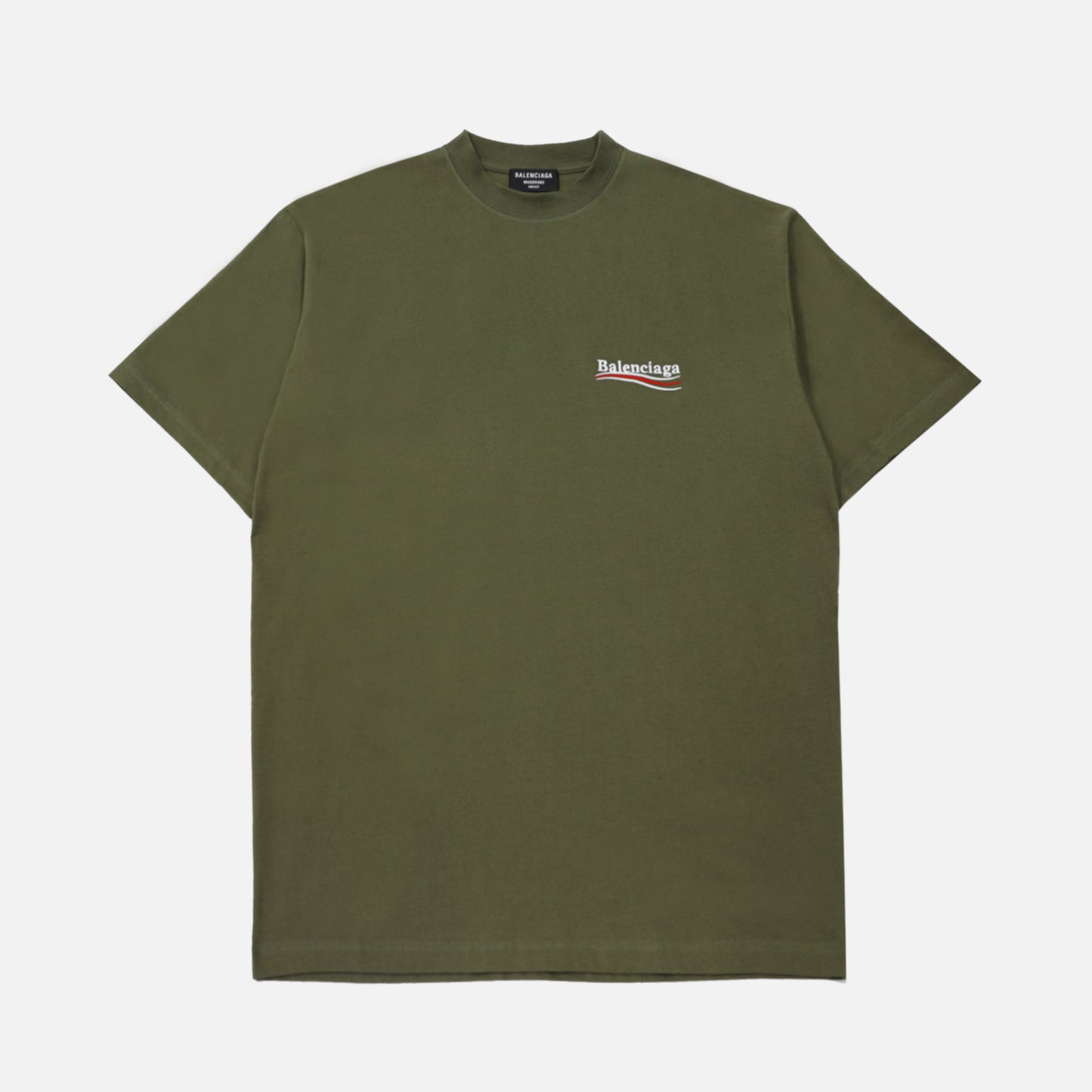 Balenciaga Campaign Logo T-shirt | Designer code: 641655TKVJ1 | Luxury Fashion Eshop | Lamode.com.hk