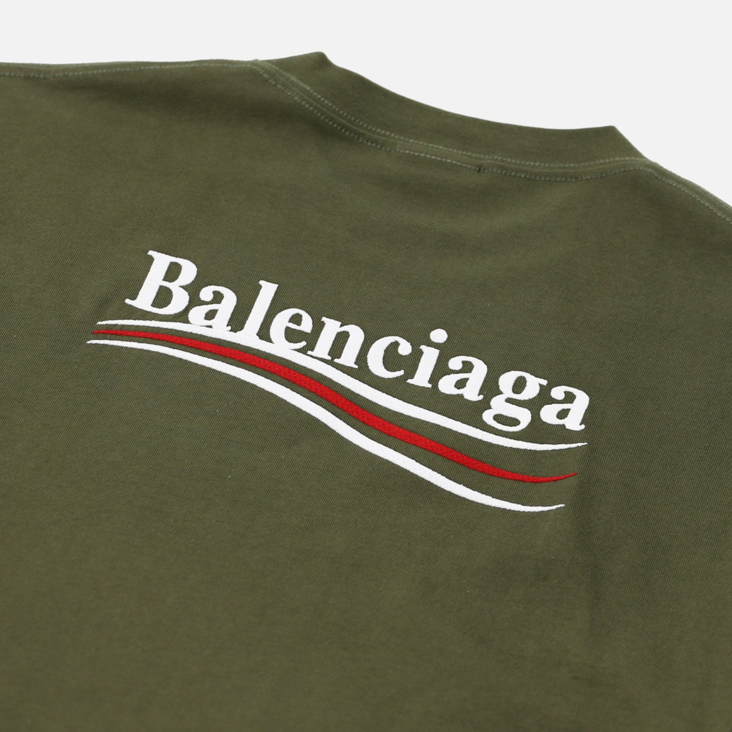 Balenciaga Campaign Logo T-shirt | Designer code: 641655TKVJ1 | Luxury Fashion Eshop | Lamode.com.hk