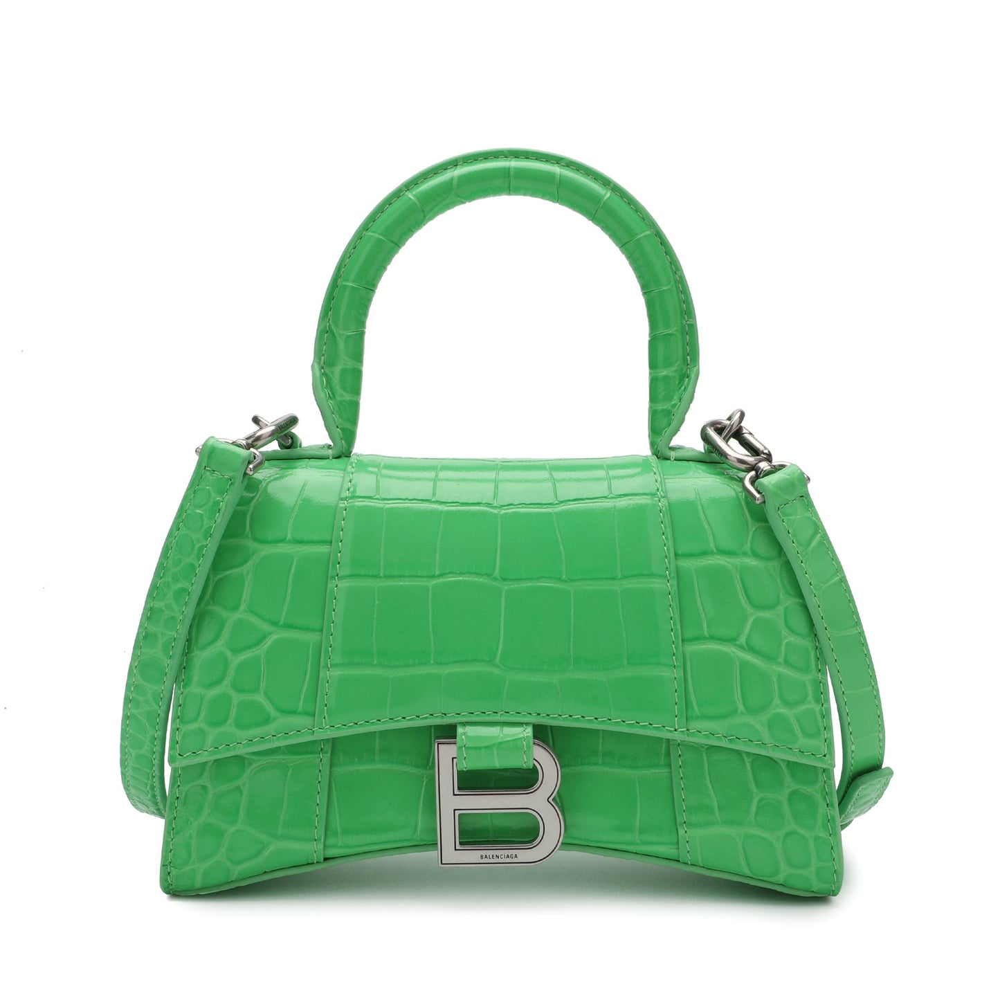 Balenciaga Hourglass Xs Top Handle Bag | Designer code: 5928331LR6Y | Luxury Fashion Eshop | Lamode.com.hk
