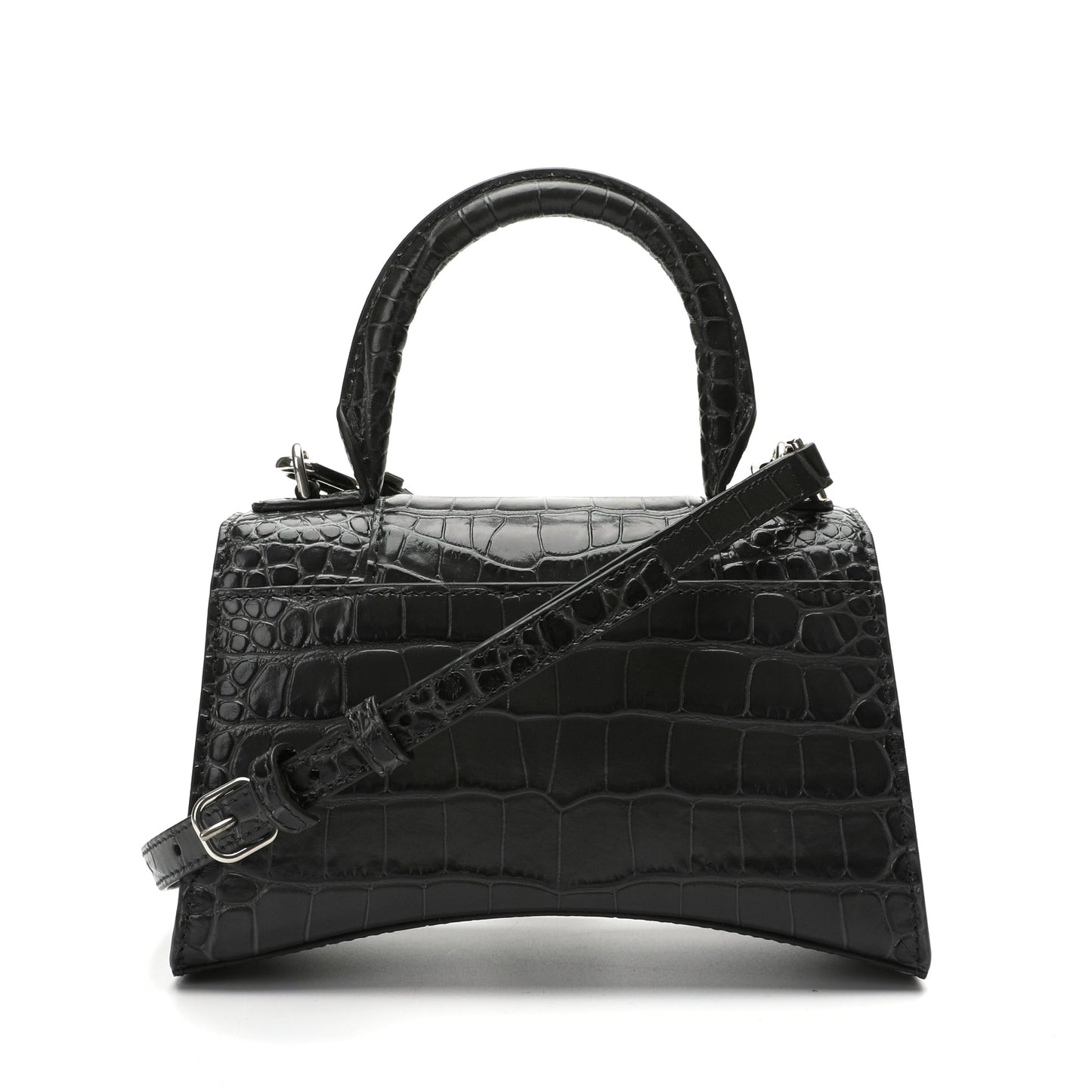 Balenciaga Hourglass Xs Top Handle Bag | Designer code: 5928331LR6Y | Luxury Fashion Eshop | Lamode.com.hk
