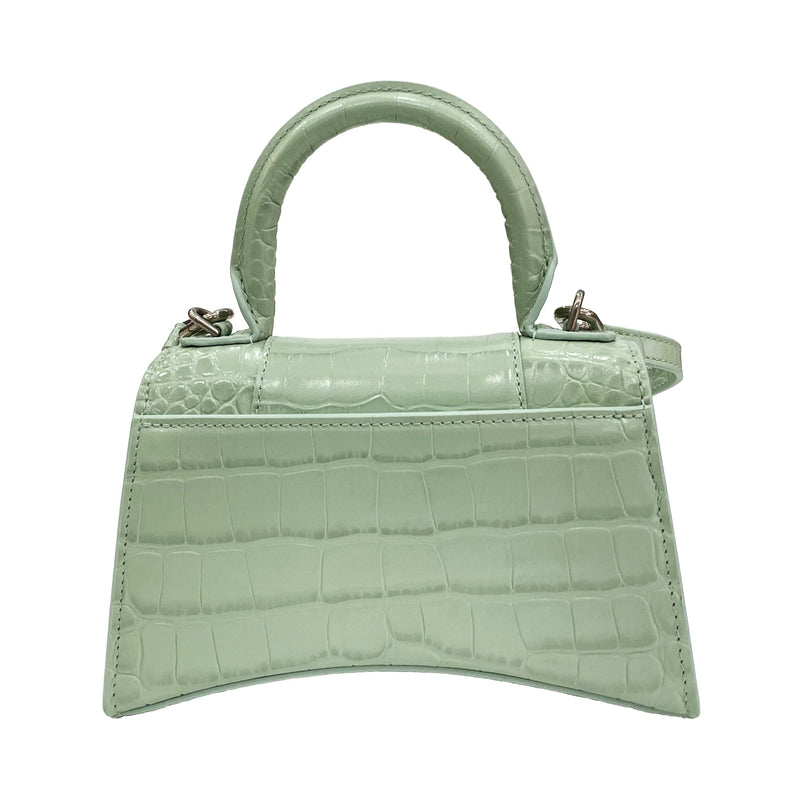 Balenciaga Hourglass Xs Top Handle Bag | Designer code: 5928331LR6Y | Luxury Fashion Eshop | Lamode.com.hk