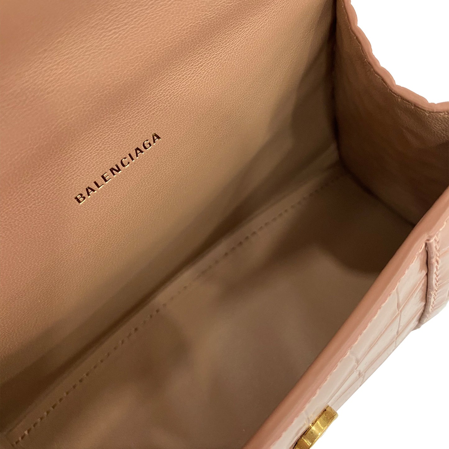 Balenciaga Hourglass Top Handle Bag | Designer code: 5928331LRGM | Luxury Fashion Eshop | Lamode.com.hk