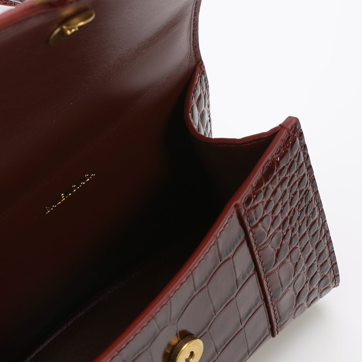 Balenciaga Hourglass Top Handle Bag | Designer code: 5928331LRGM | Luxury Fashion Eshop | Lamode.com.hk