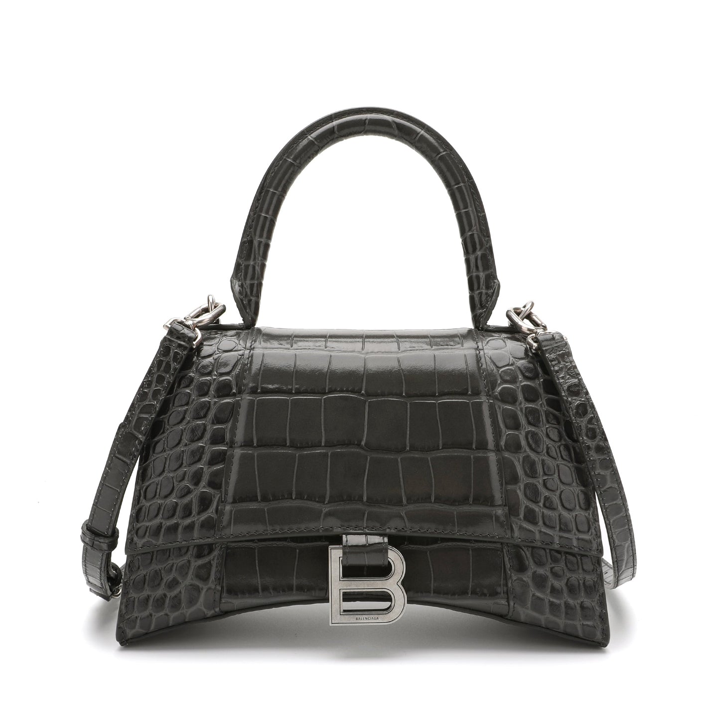 Balenciaga Hourglass S Top Handle Tote Bag | Designer code: 5935461LR6Y | Luxury Fashion Eshop | Lamode.com.hk