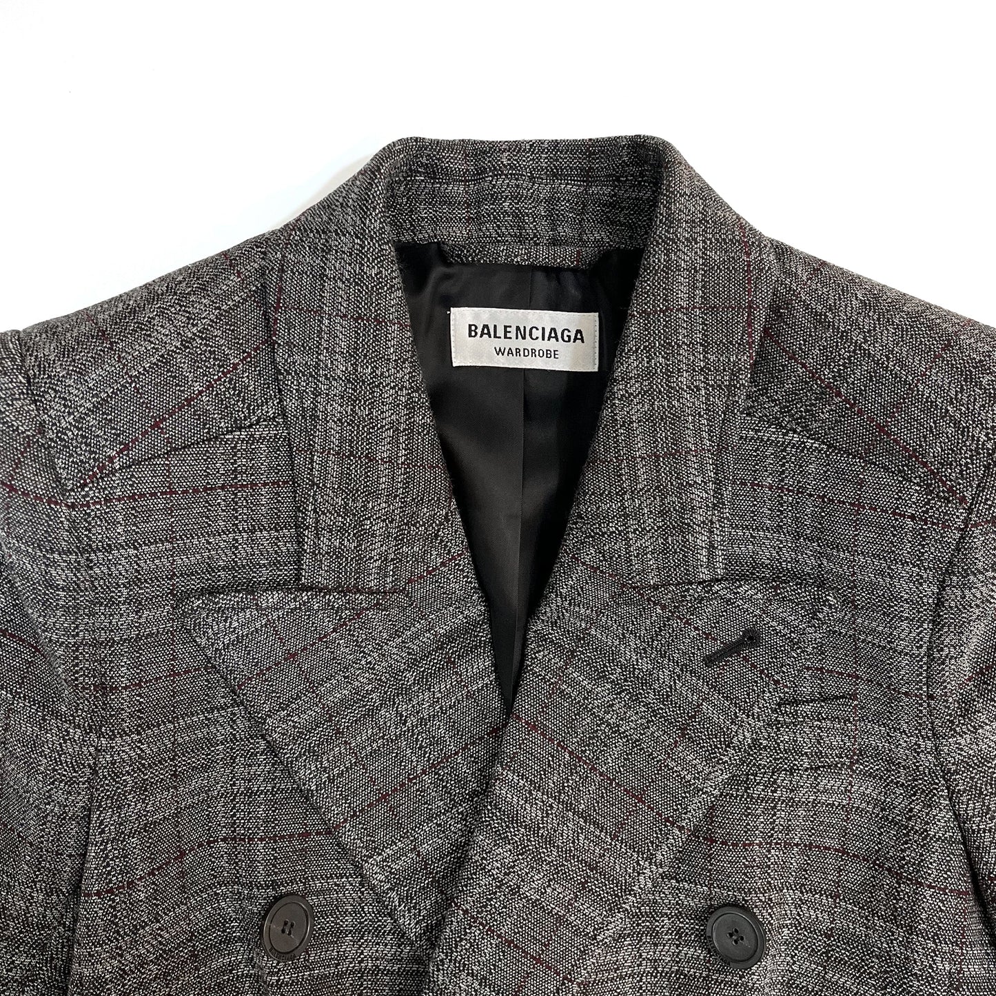 Balenciaga Double Breasted Jacket | Designer code: 571279TLV05 | Luxury Fashion Eshop | Lamode.com.hk
