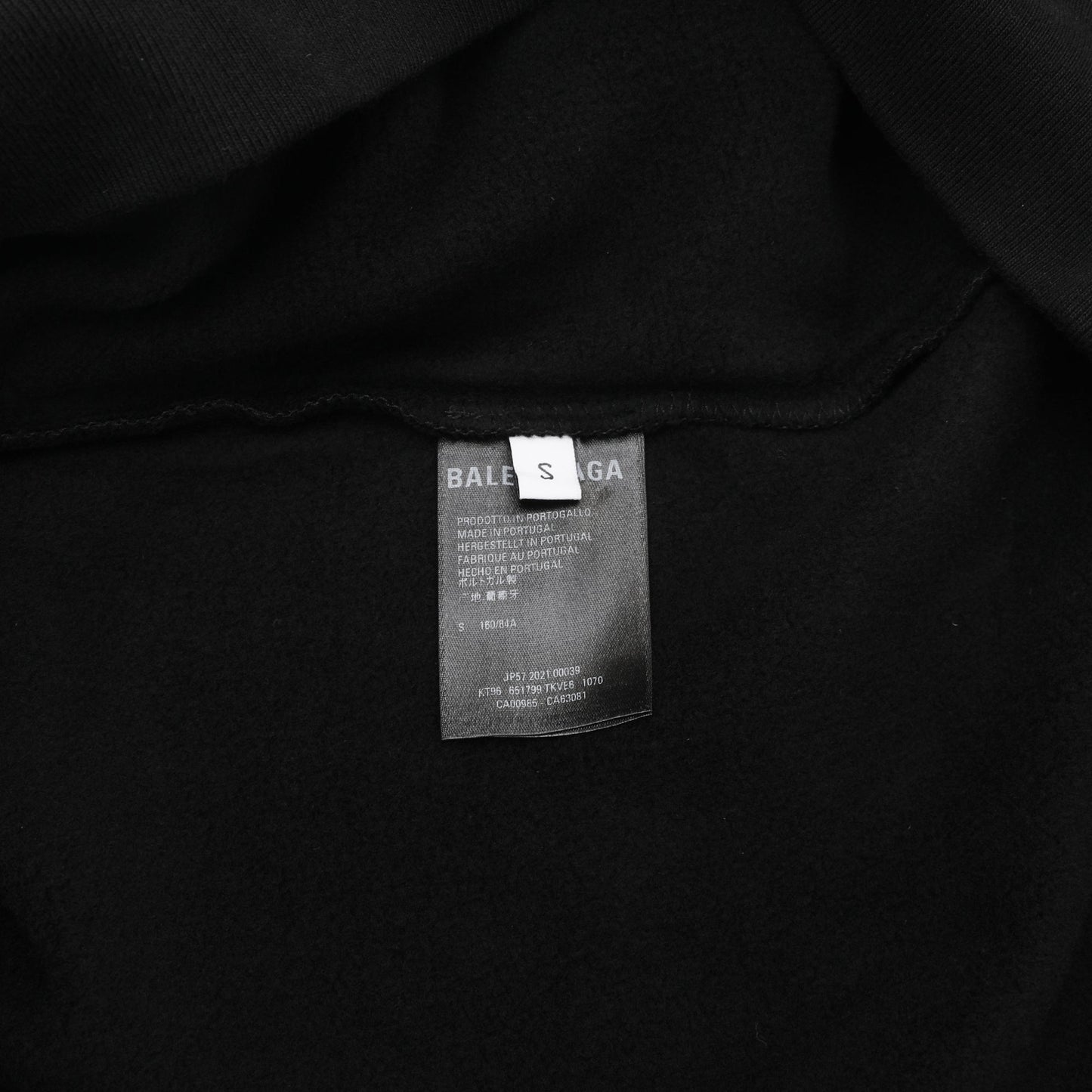 Balenciaga Graphic Print Hoodie | Designer code: 651799TKVE6 | Luxury Fashion Eshop | Lamode.com.hk