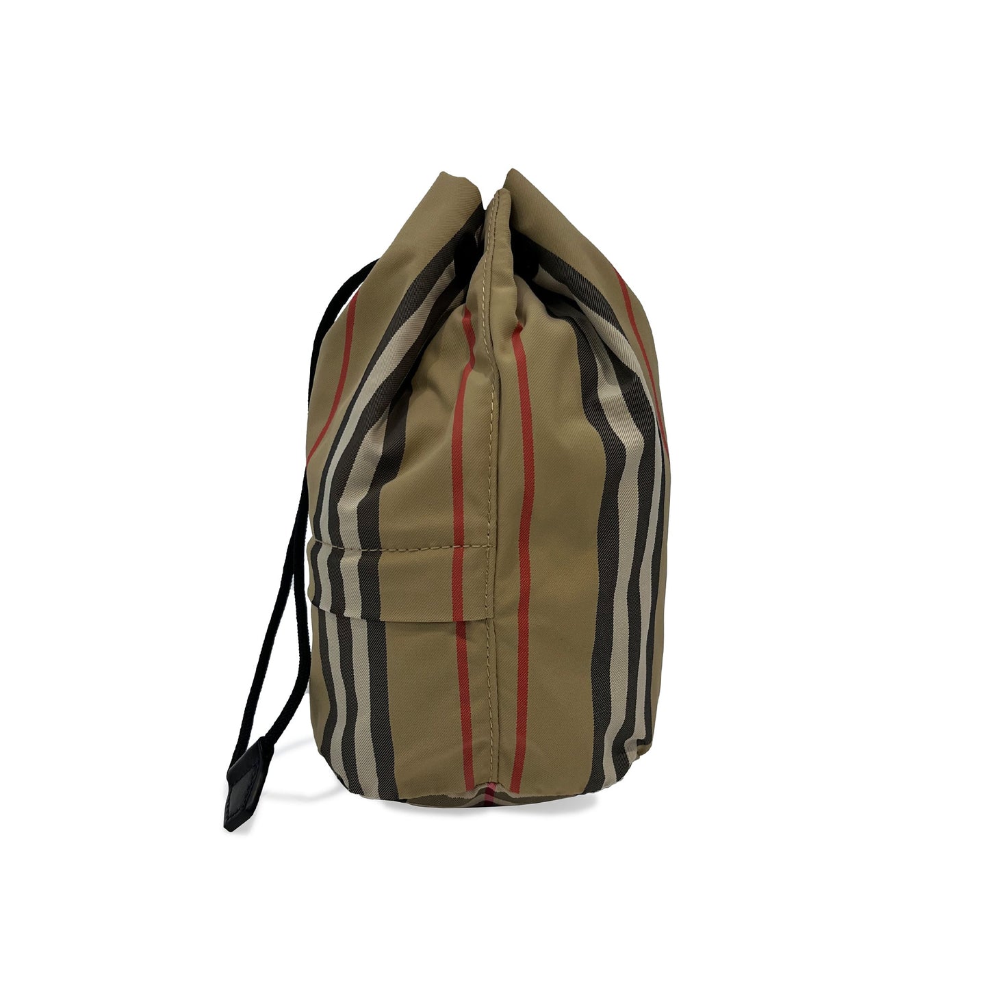 Burberry Icon Stripe Drawcord Pouch | Designer code: 8026737 | Luxury Fashion Eshop | Lamode.com.hk