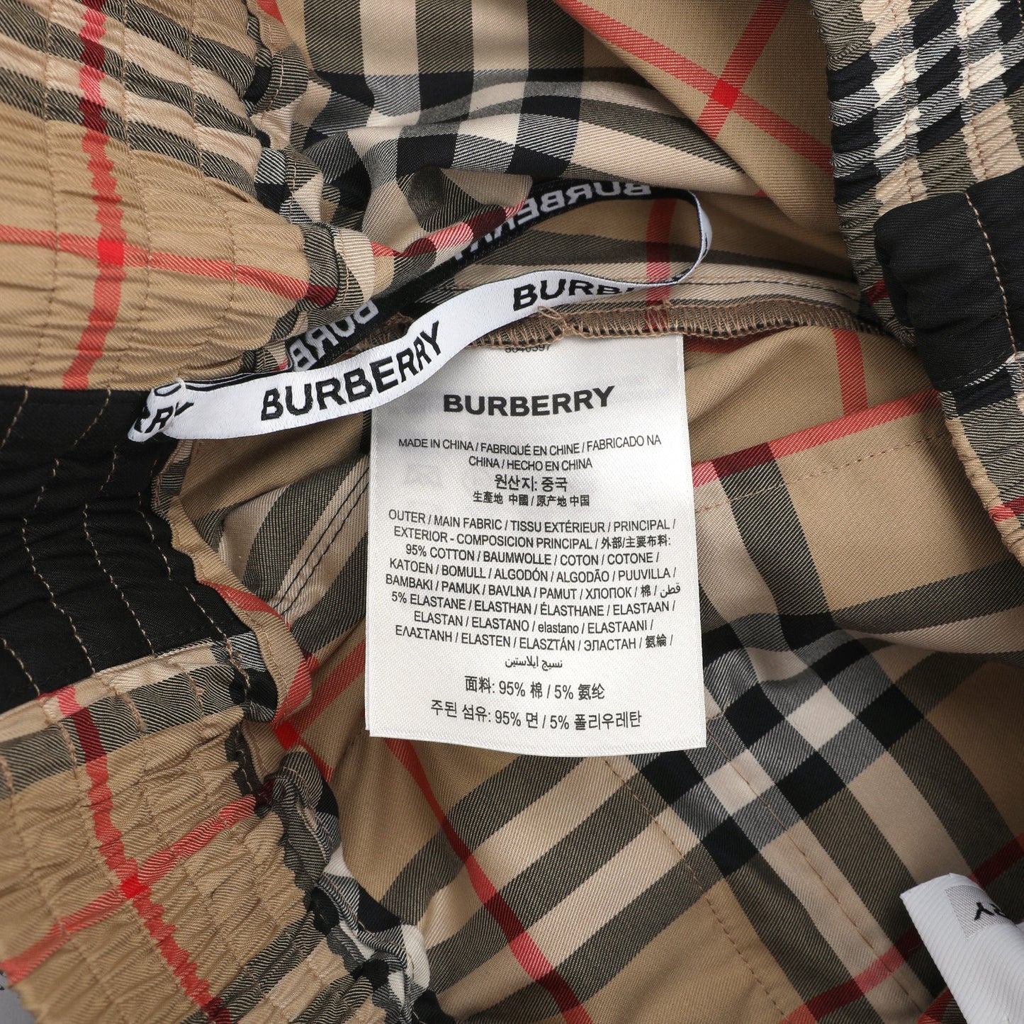 Burberry Checked High Waist Trousers | Designer code: 8040597 | Luxury Fashion Eshop | Lamode.com.hk