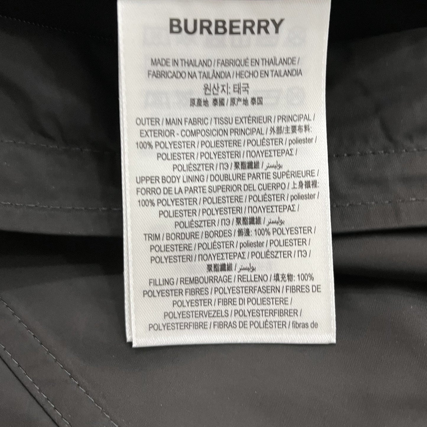 Burberry Hargrave Nylon Zipper Jacket | Designer code: 8014363 | Luxury Fashion Eshop | Lamode.com.hk