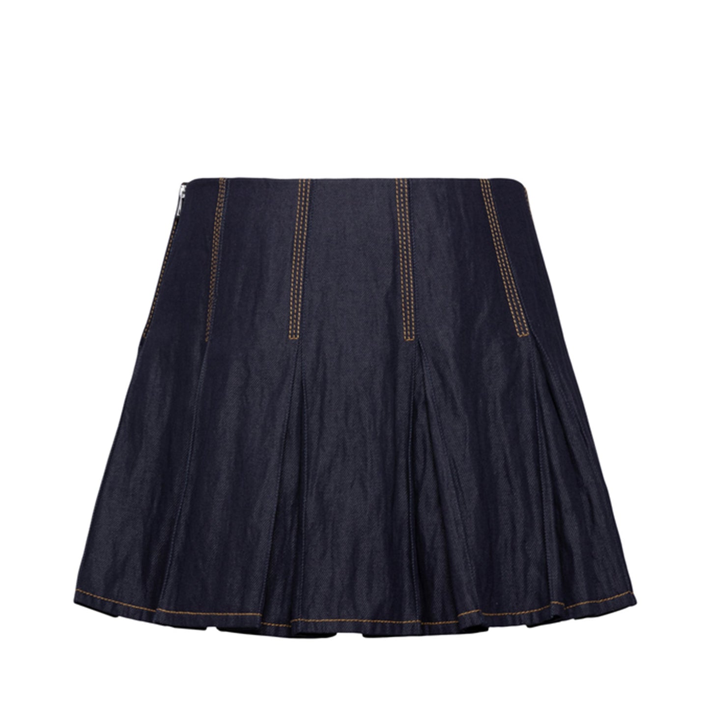 Bottega Veneta Denim Mini Skirt | Designer code: 700946V1VA0 | Luxury Fashion Eshop | Lamode.com.hk