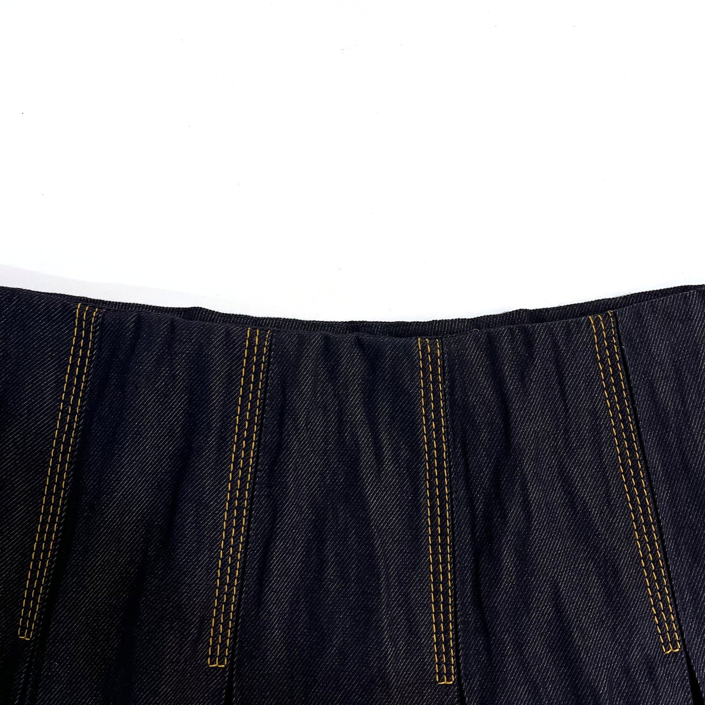 Bottega Veneta Denim Mini Skirt | Designer code: 700946V1VA0 | Luxury Fashion Eshop | Lamode.com.hk