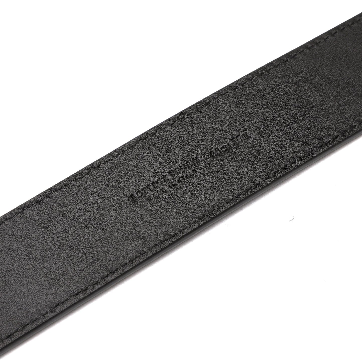 Bottega Veneta Signature Intrecciato Leather Belt | Designer code: 271932V4650 | Luxury Fashion Eshop | Lamode.com.hk