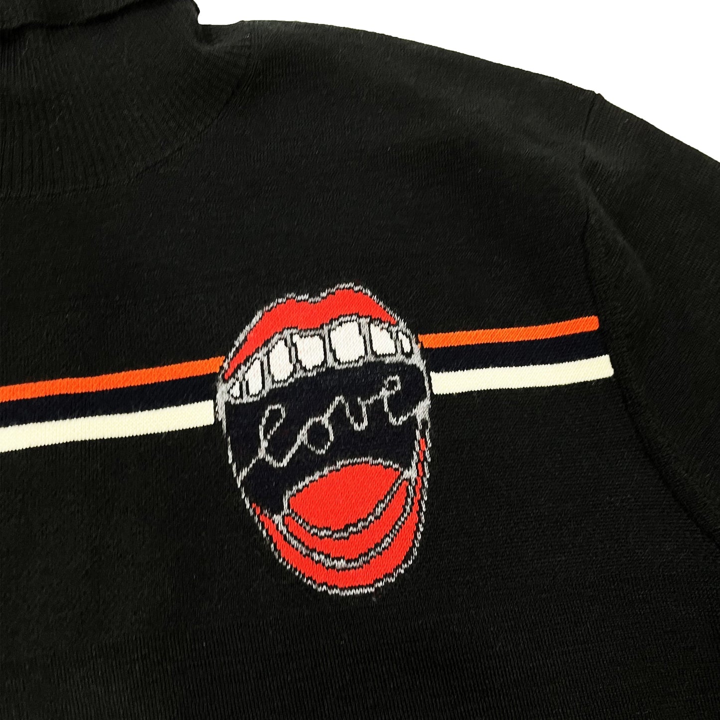 Chloe Stripe Intarsia Knit Sweater | Designer code: CHC21AMP37510 | Luxury Fashion Eshop | Lamode.com.hk