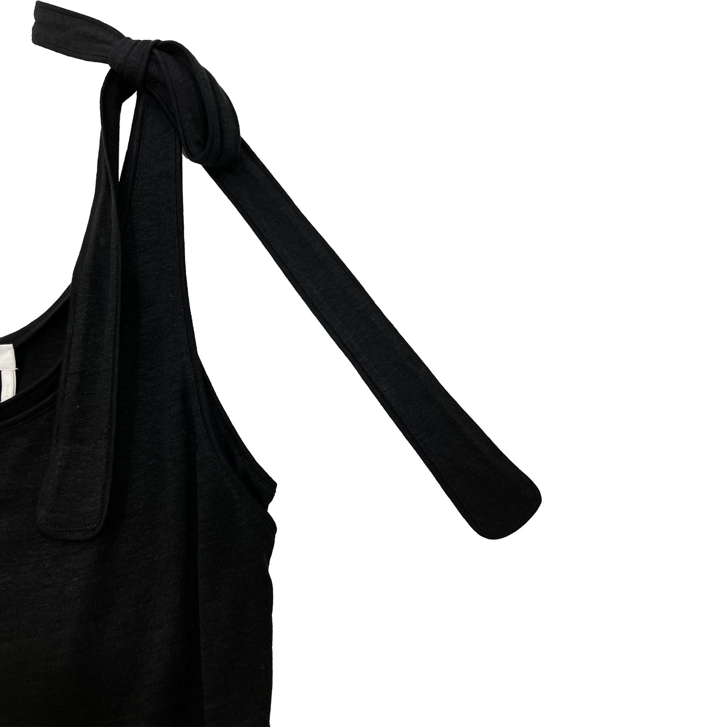 Chloe Black Linen Maxi Dress | Designer code: CHC22URO66081 | Luxury Fashion Eshop | Lamode.com.hk