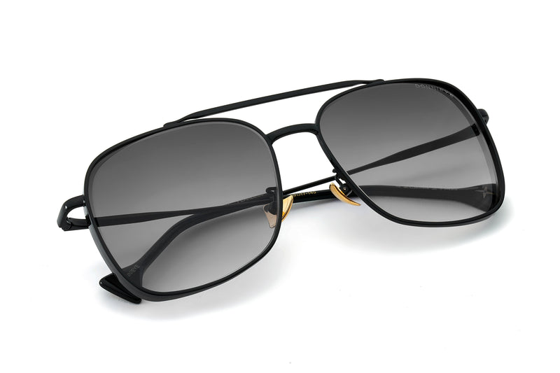 Donnieye Fearless Black Aviator Sunglasses | Designer code: DYFEARLESS | Luxury Fashion Eshop | Lamode.com.hk