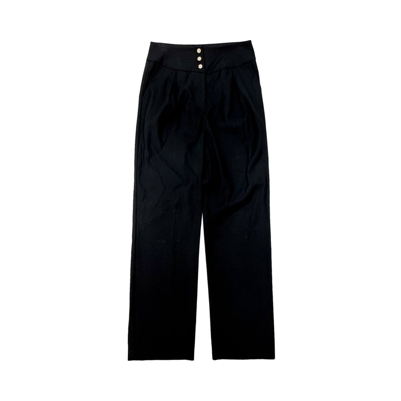 Edward Achour Decorative Buttons Pants | Designer code: 10910001 | Luxury Fashion Eshop | Lamode.com.hk