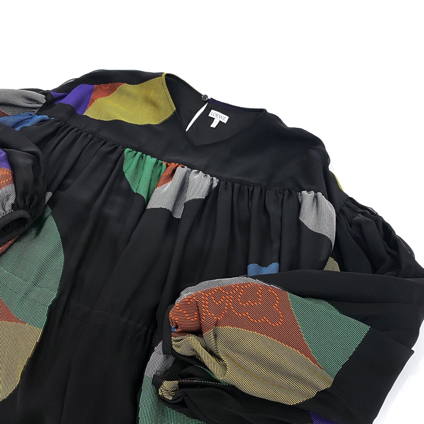 Loewe Geometric Print Dress | Designer code: S540Y09X24 | Luxury Fashion Eshop | Lamode.com.hk