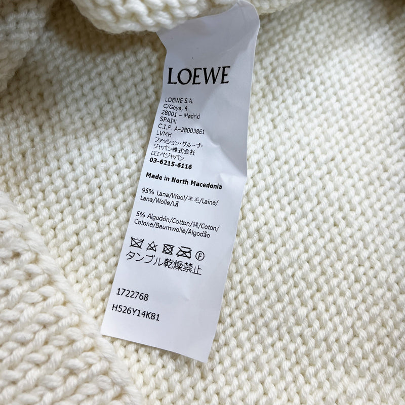 Loewe Intarsia Knit Long Sleeve Jumper | Designer code: H526Y14K81 | Luxury Fashion Eshop | Lamode.com.hk