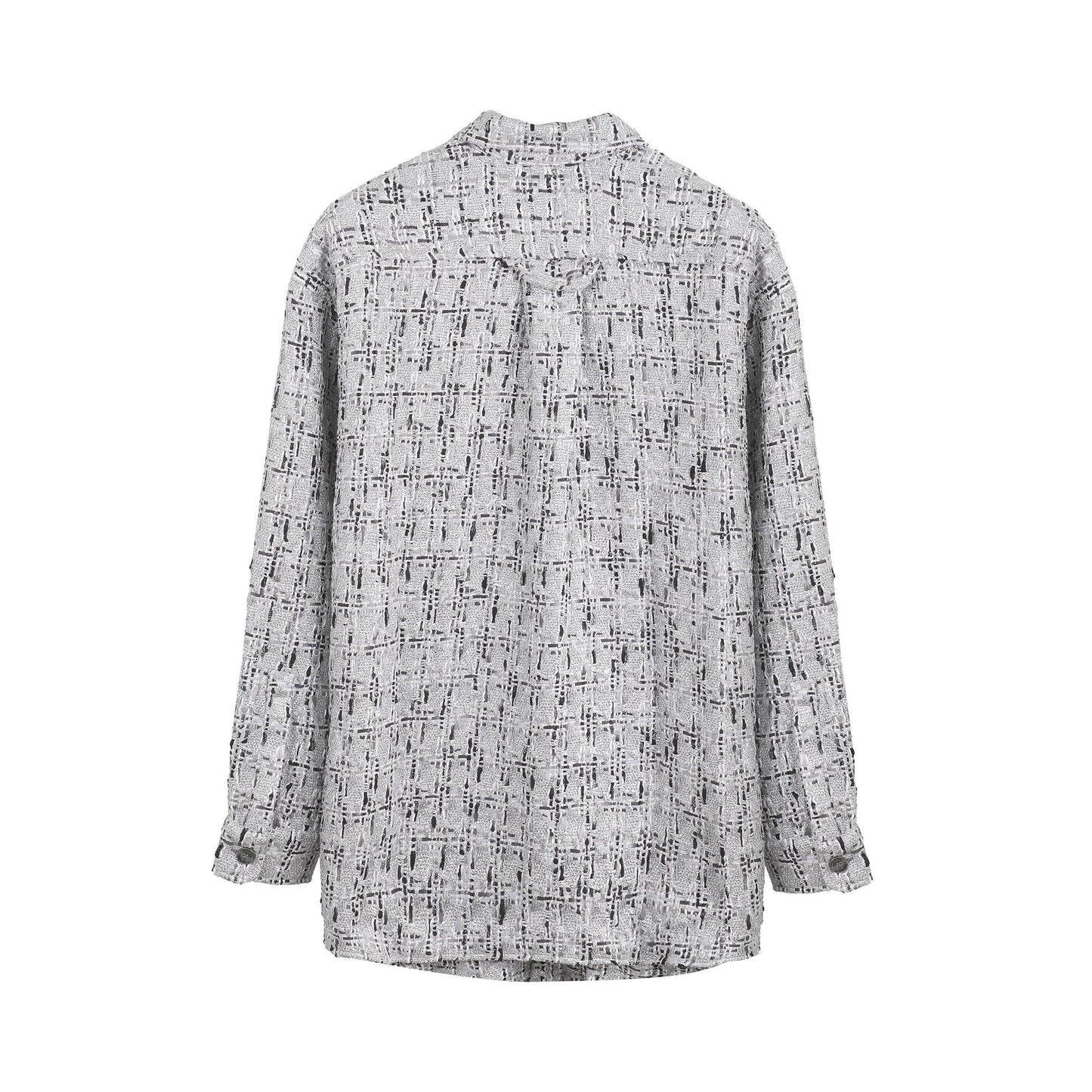 Faith Connexion Plaid Tweed Shirt | Designer code: X1819T0F554 | Luxury Fashion Eshop | Lamode.com.hk