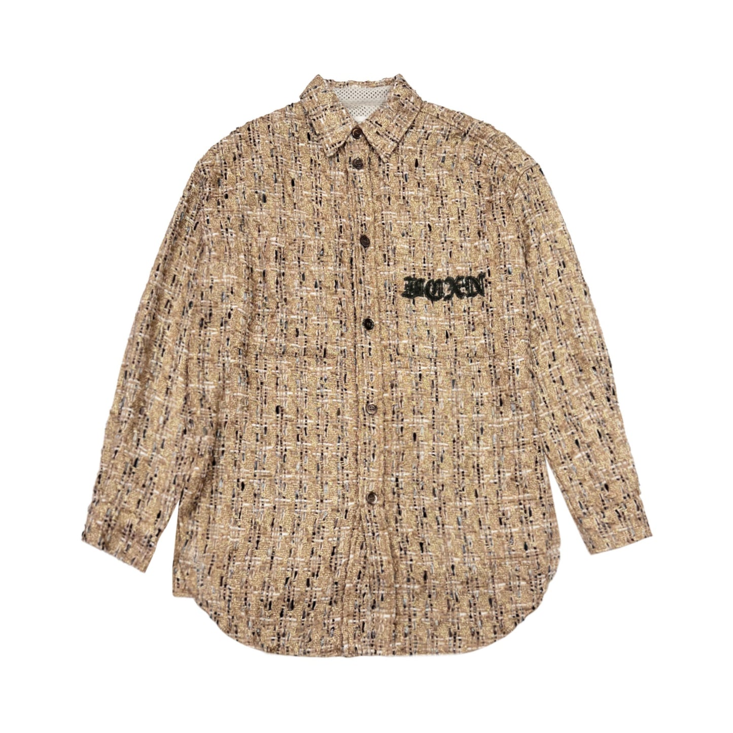 Faith Connexion Plaid Tweed Shirt | Designer code: X1819T0F554 | Luxury Fashion Eshop | Lamode.com.hk