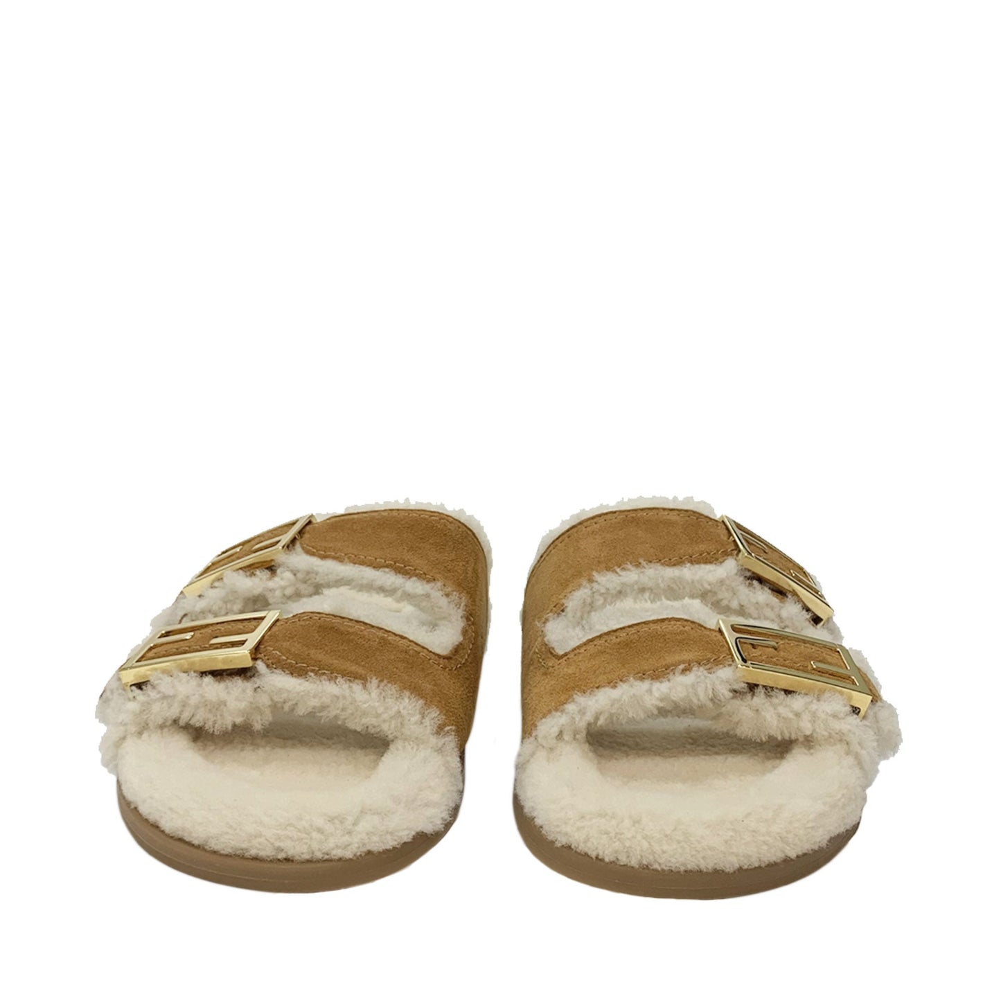 Fendi Sheepskin Slides | Designer code: 8X8327TK6 | Luxury Fashion Eshop | Lamode.com.hk