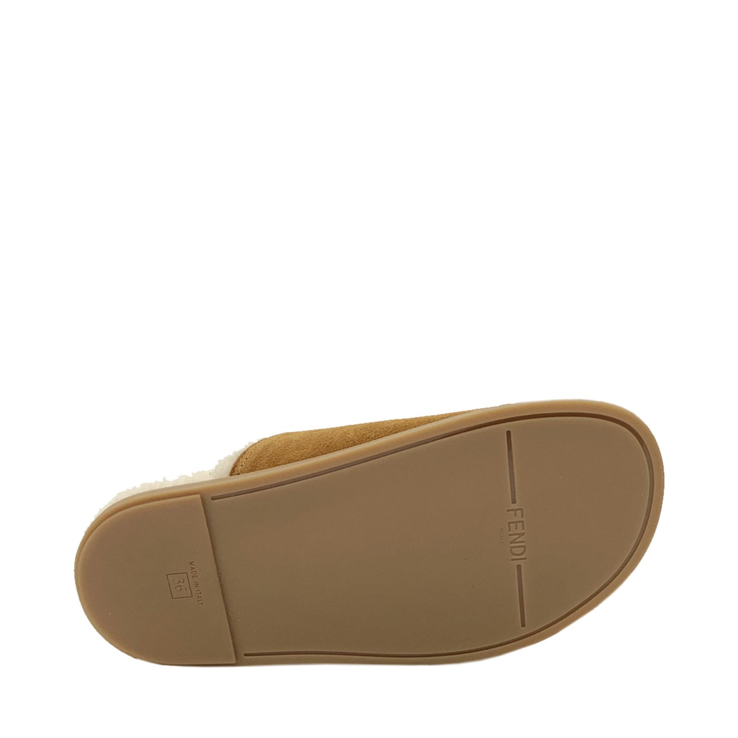 Fendi Sheepskin Slides | Designer code: 8X8327TK6 | Luxury Fashion Eshop | Lamode.com.hk