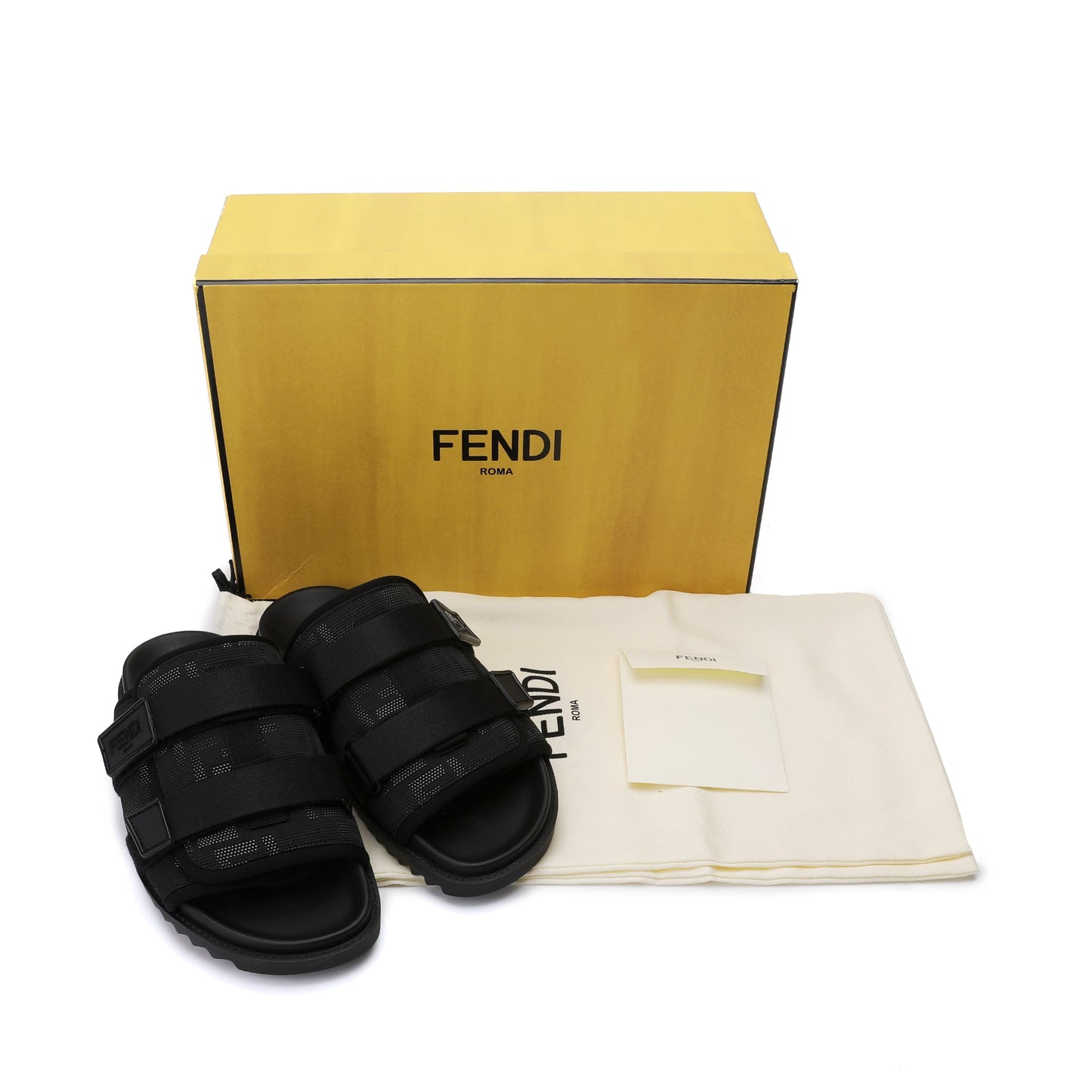 Fendi FF Motif Sandals | Designer code: 7X1478AHGU | Luxury Fashion Eshop | Lamode.com.hk