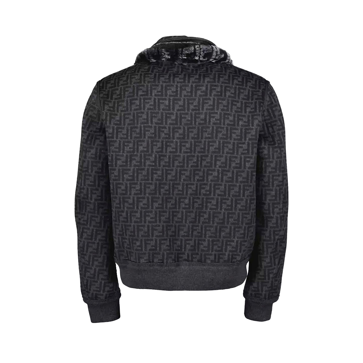 Fendi Reversible Jacket With FF Collar | Designer code: FW1084AHBU | Luxury Fashion Eshop | Lamode.com.hk